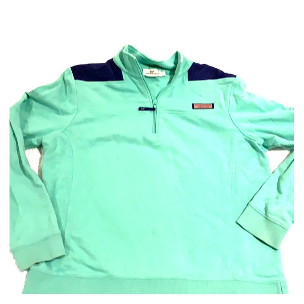 Vineyard Vines girls Contrast Shoulder Shep Shirt